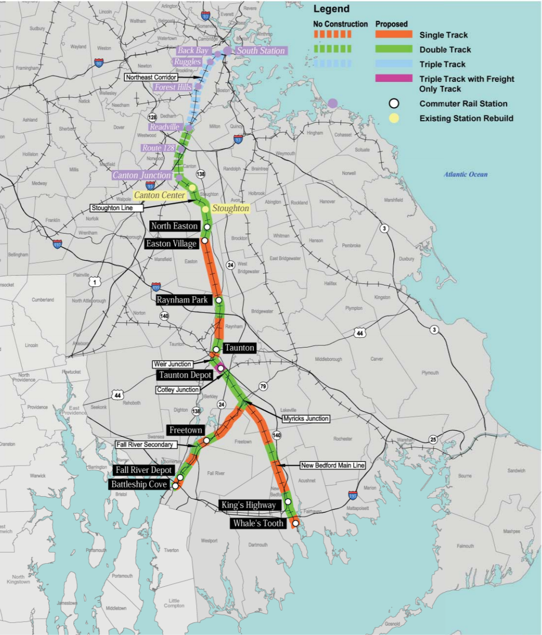 south coast rail track map.PNG